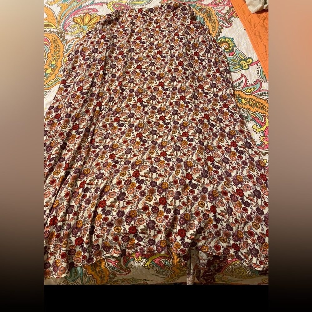 Floral oversized Knox Rose kimono